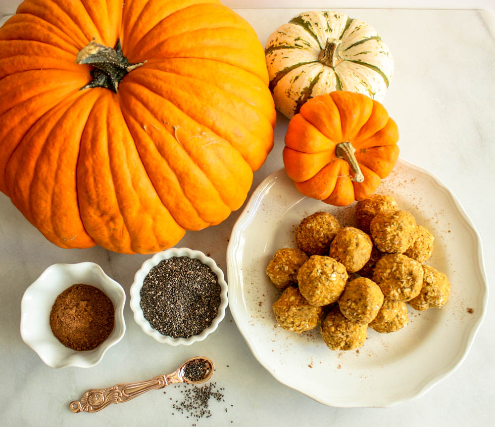 Oat & Pumpkin Power Balls 