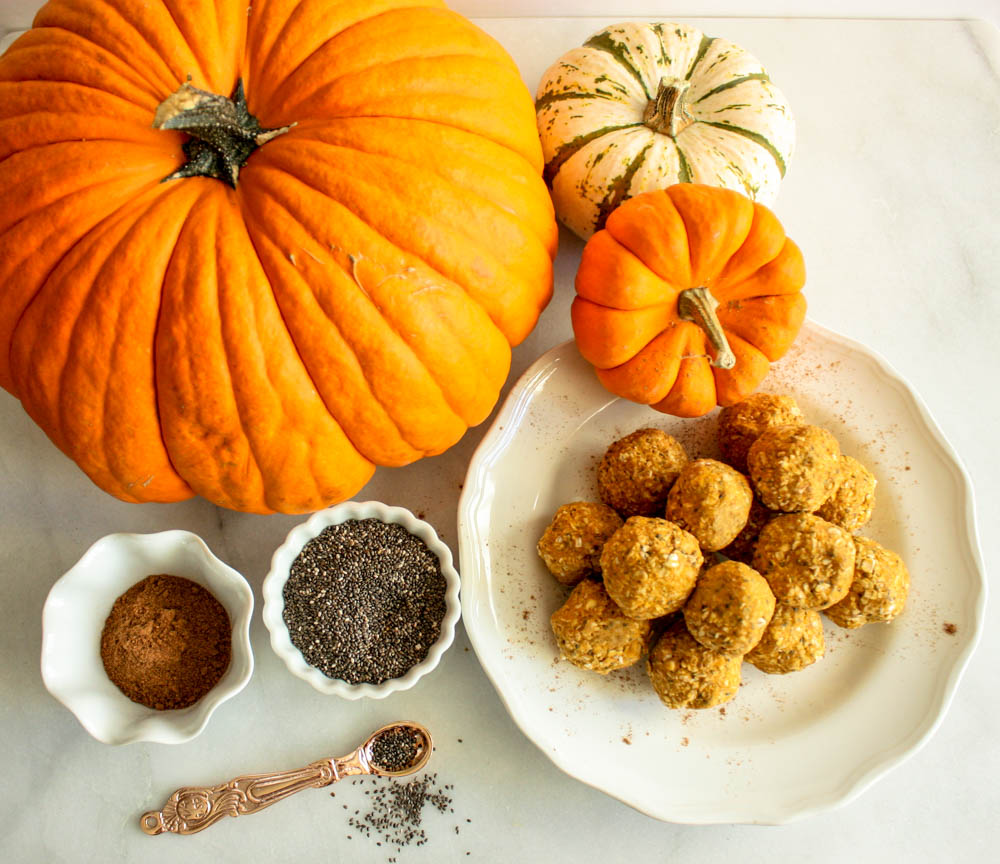 Oat & Pumpkin Power Balls 