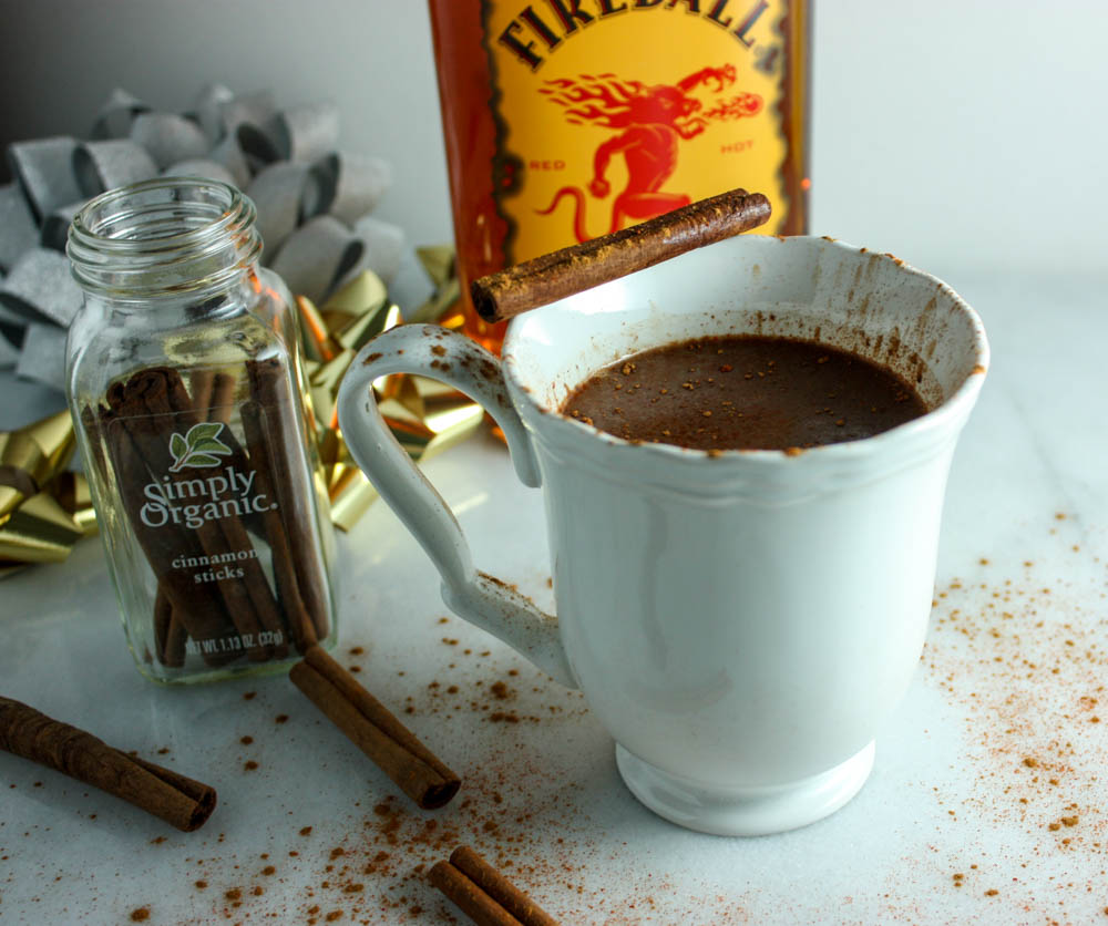 Cinnamon Infused Hot Chocolate 