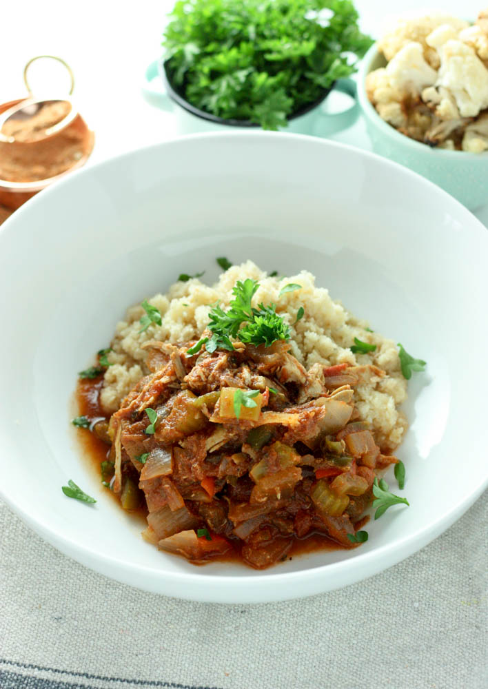 Cajun Chicken and Cauliflower Rice 