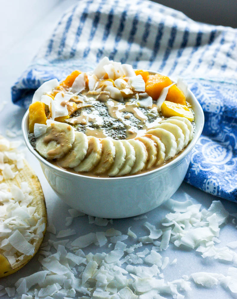 Stovetop Tropical Chia Pudding 