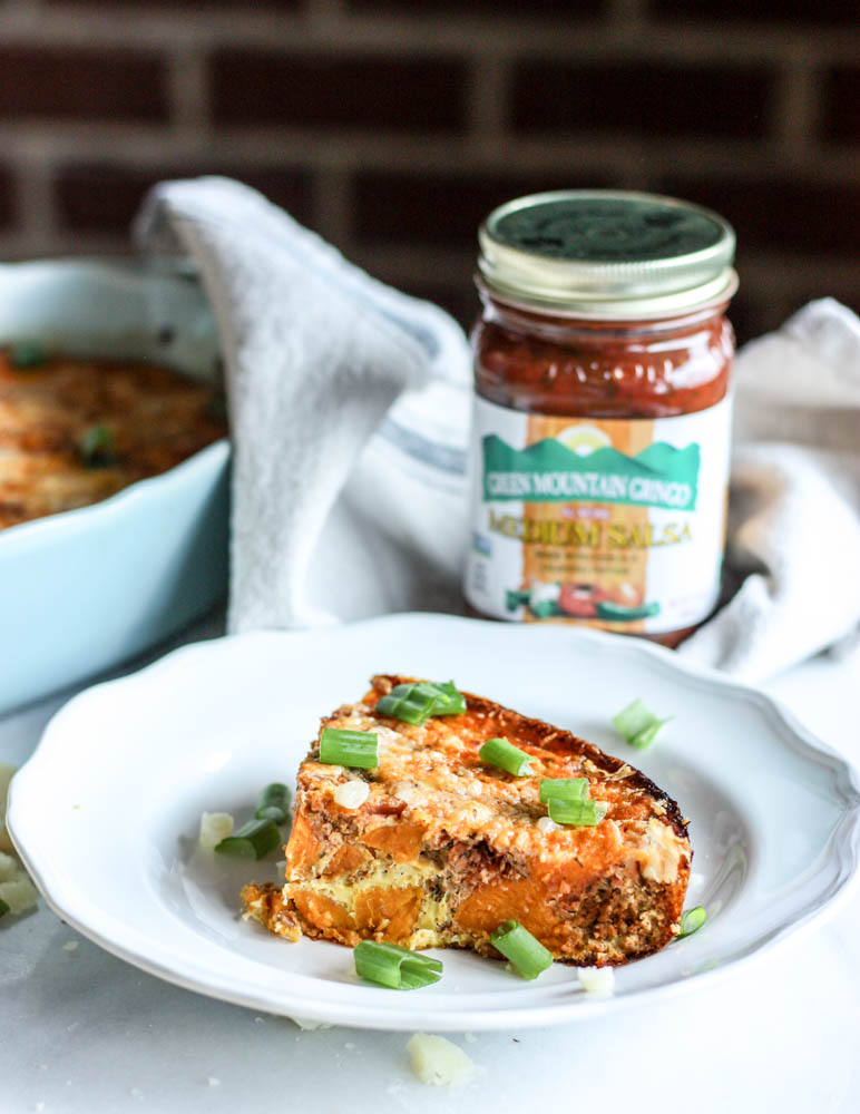 The Best Brunch: Chorizo & Salsa Egg Bake 