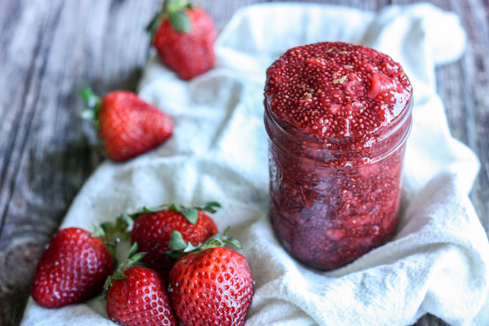 Fresh Summer Strawberry Jam 
