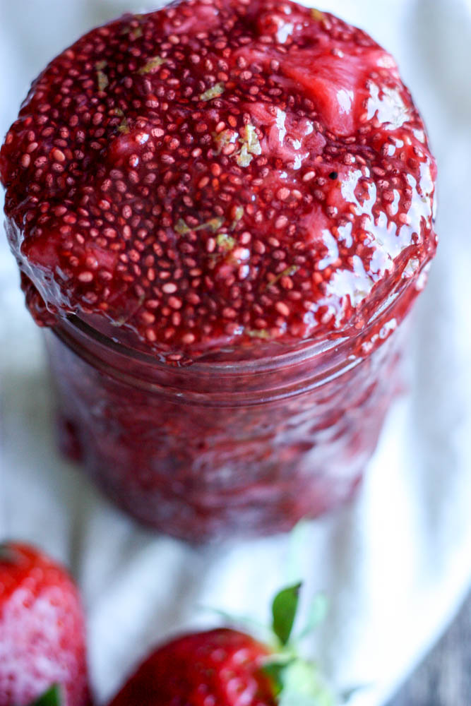 Strawberry Jam with Lemon 