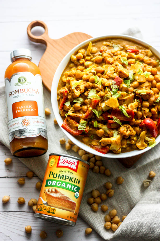 Vegan Pumpkin & Chickpea Curry