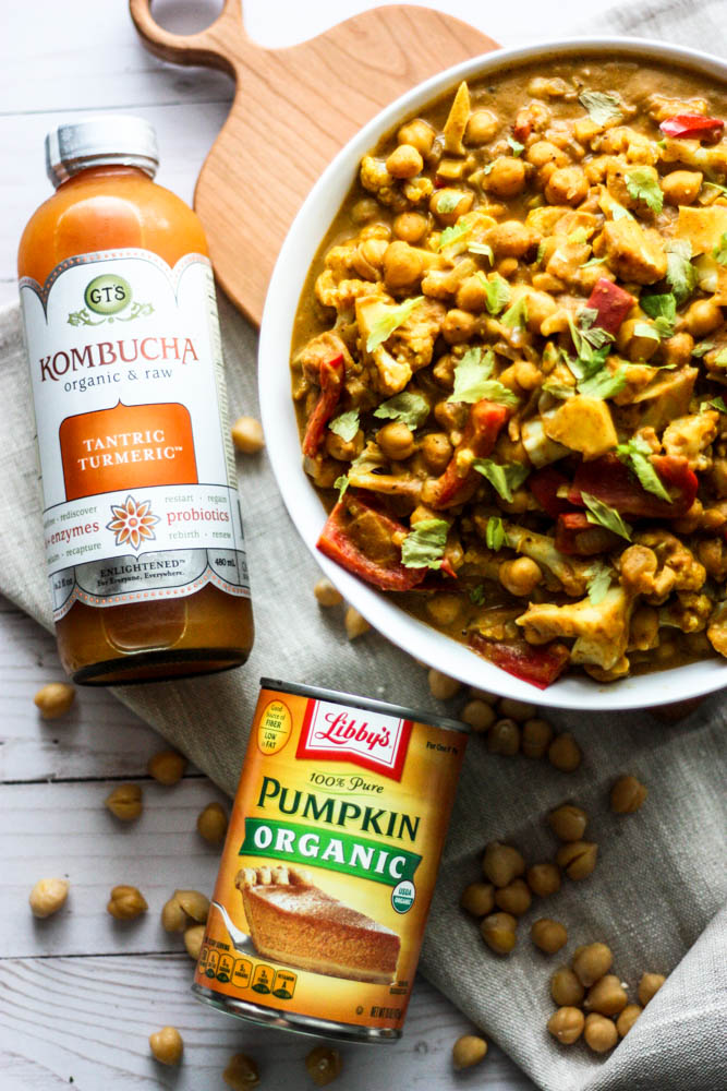 Vegan Pumpkin & Chickpea Curry