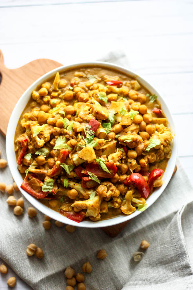 Vegan Pumpkin & Chickpea Curry