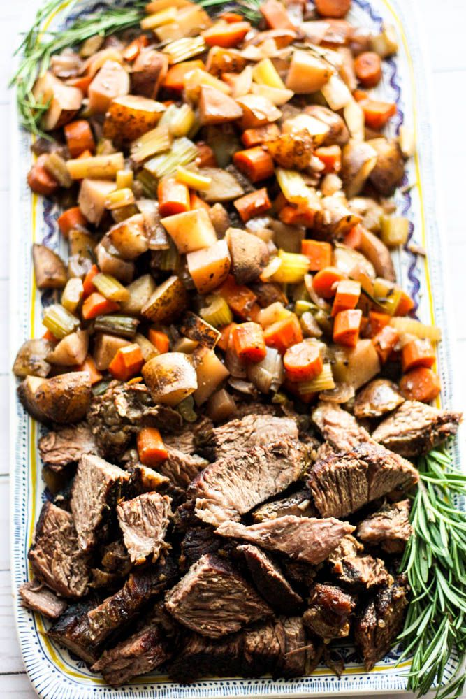 Red Wine Braised Beef Roast