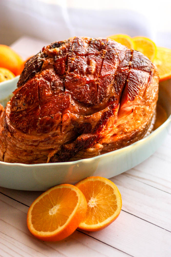 Paleo Glazed Orange & Honey Ham