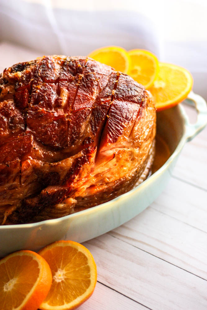 Paleo Glazed Orange & Honey Ham