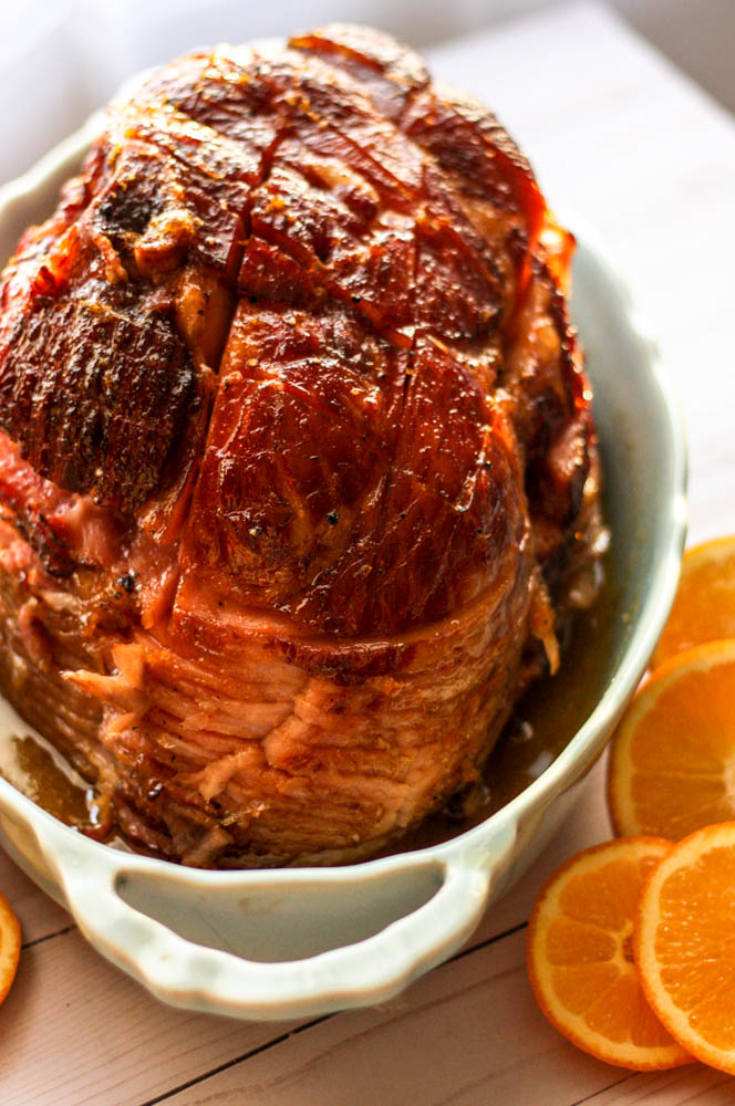 Paleo Glazed Orange & Honey Ham