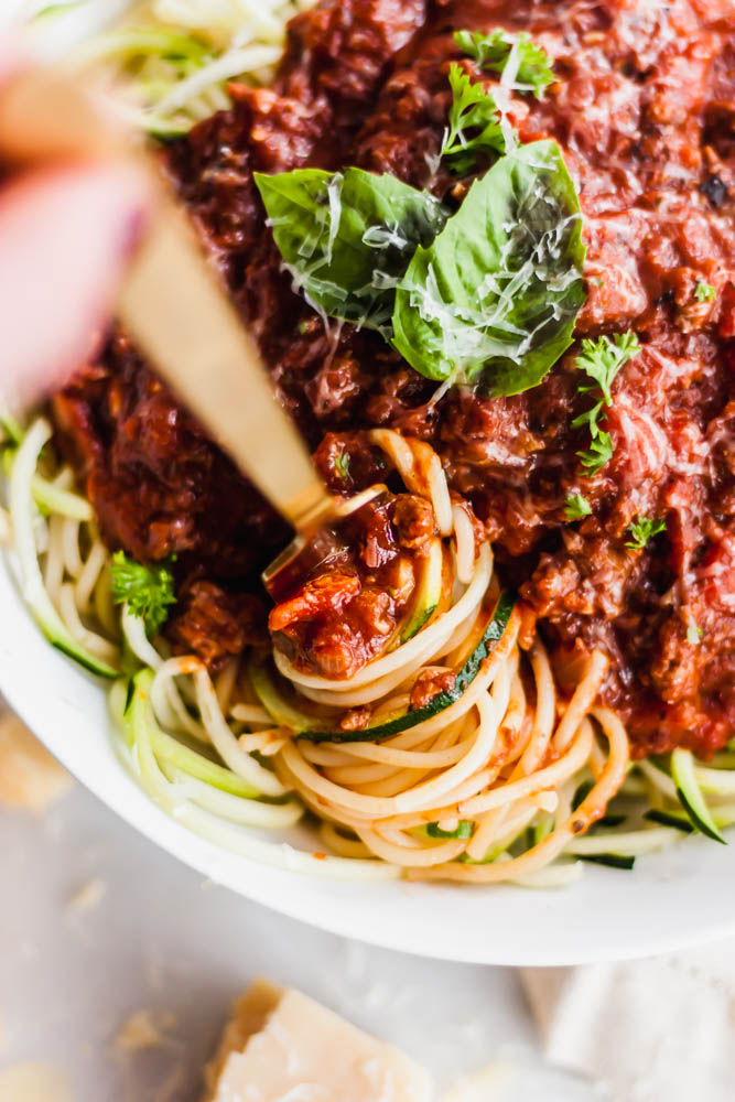 Best Ever Easy Weeknight Bolognese Sauce
