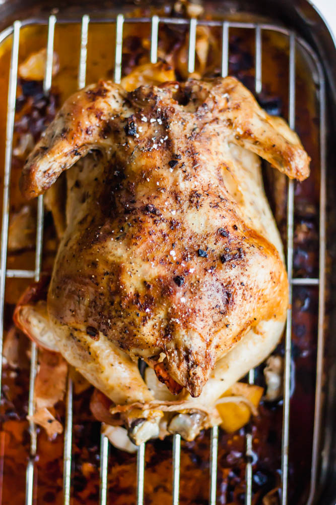 How Long To Roast A Chicken At 350 - Lemon Roast Chicken (Easy Recipe ...