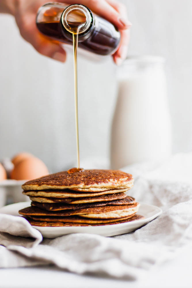 The Easiest Paleo Blender Pancakes