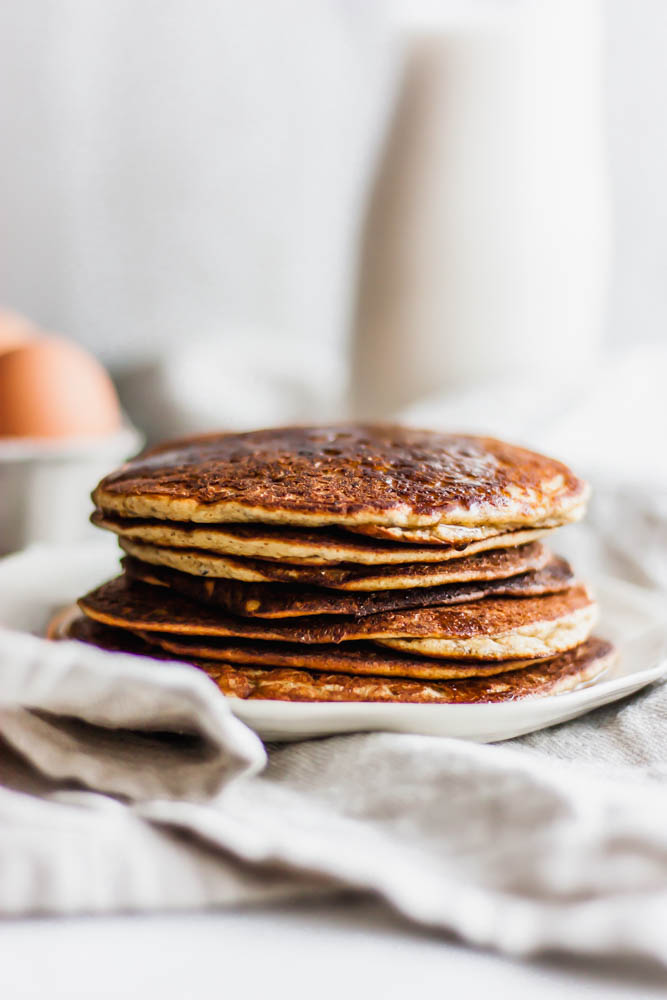 The Easiest Paleo Blender Pancakes