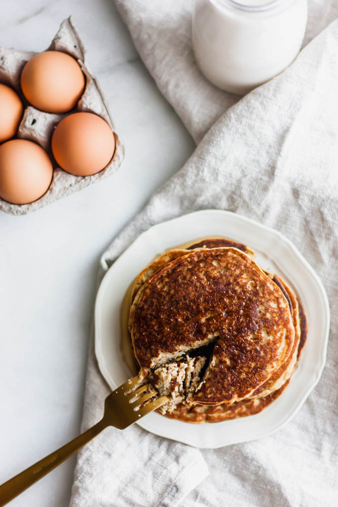 The Easiest Paleo Blender Pancakes