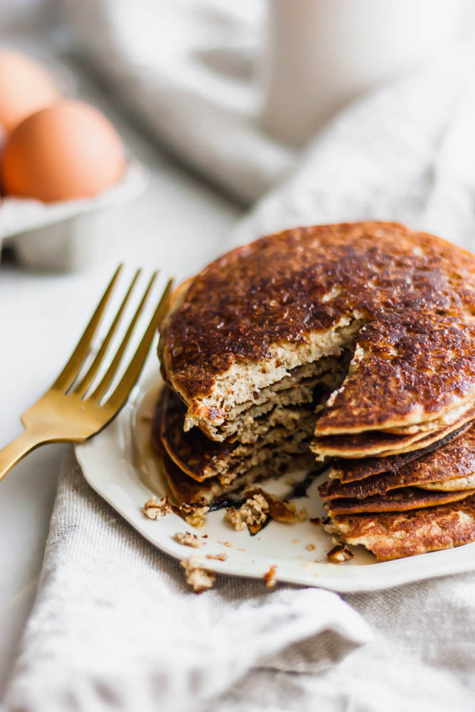 The Easiest Paleo Blender Pancakes