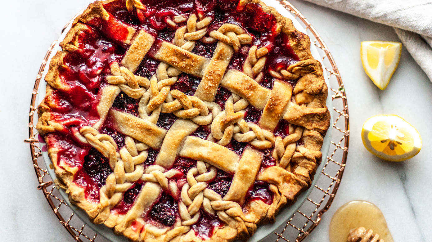 The Best Black Raspberry Pie - Miss Allie's Kitchen