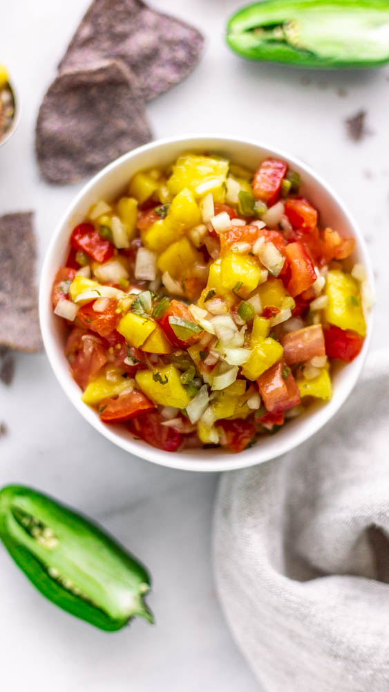 Lacto Fermented Mango Salsa