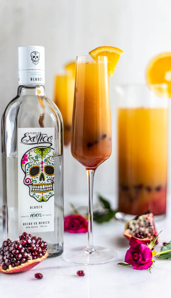 Refined Sugar Free Tequila Sunrise Punch