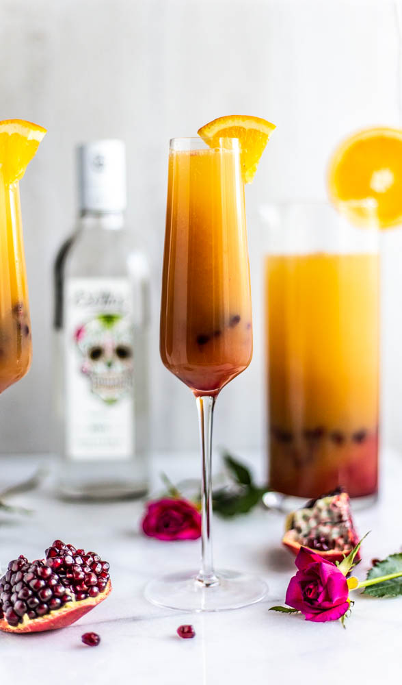 Refined Sugar Free Tequila Sunrise Punch