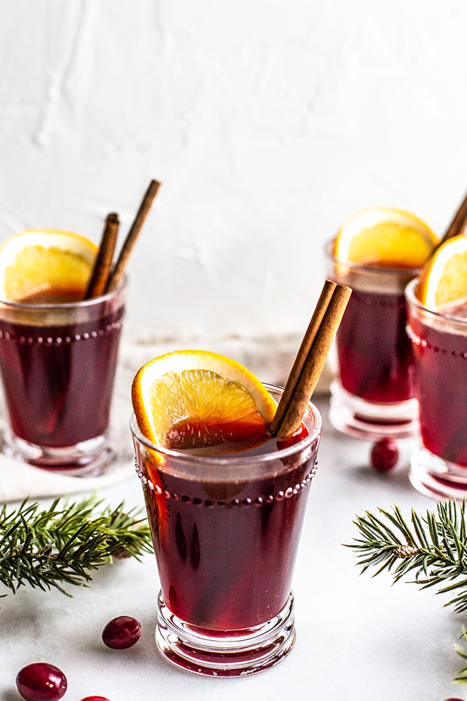 Mulled Pomegranate Warmer Cocktail Recipe