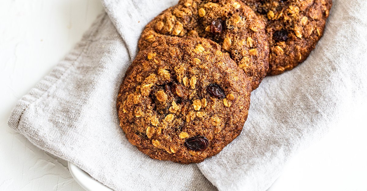 Oatmeal Raisin Cookies {Gluten Free} - Miss Allie's Kitchen