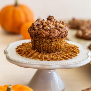 Gluten-Free Pumpkin Muffins with Streusel Topping