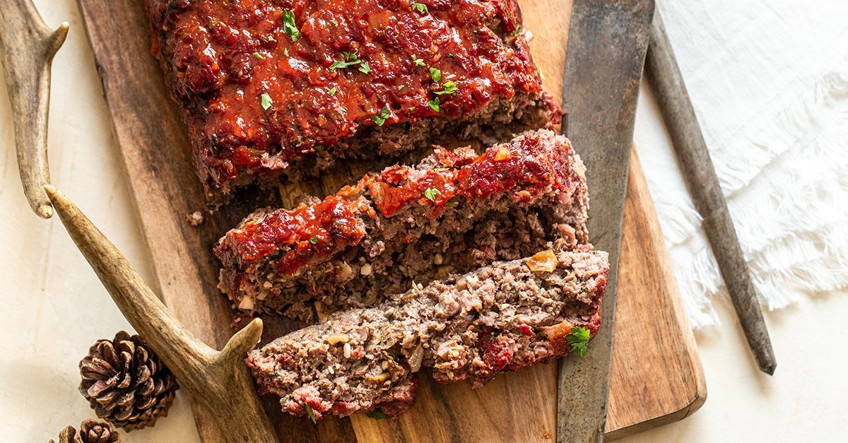 Smokey Venison Meatloaf Oven Smoker