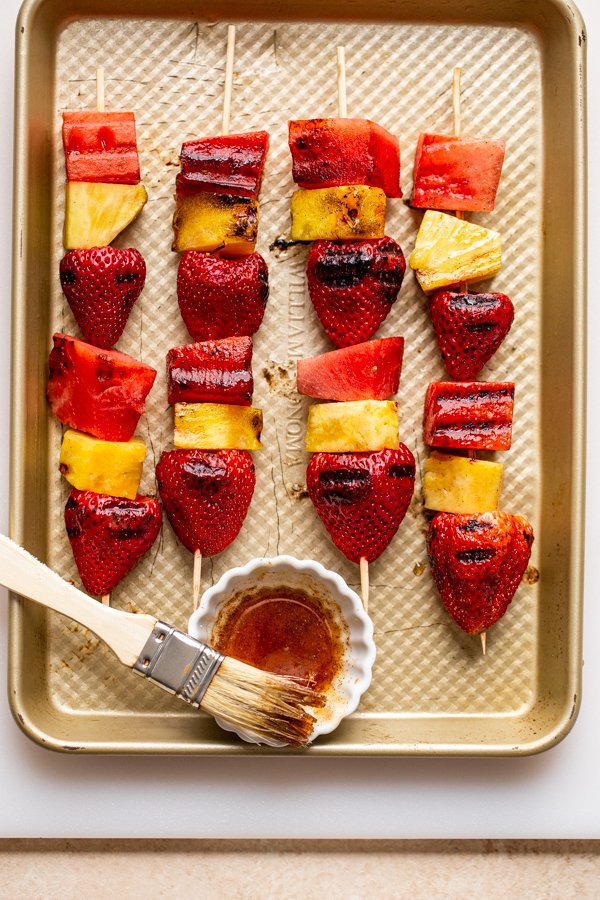 Fruit Skewers - Cooking with Curls