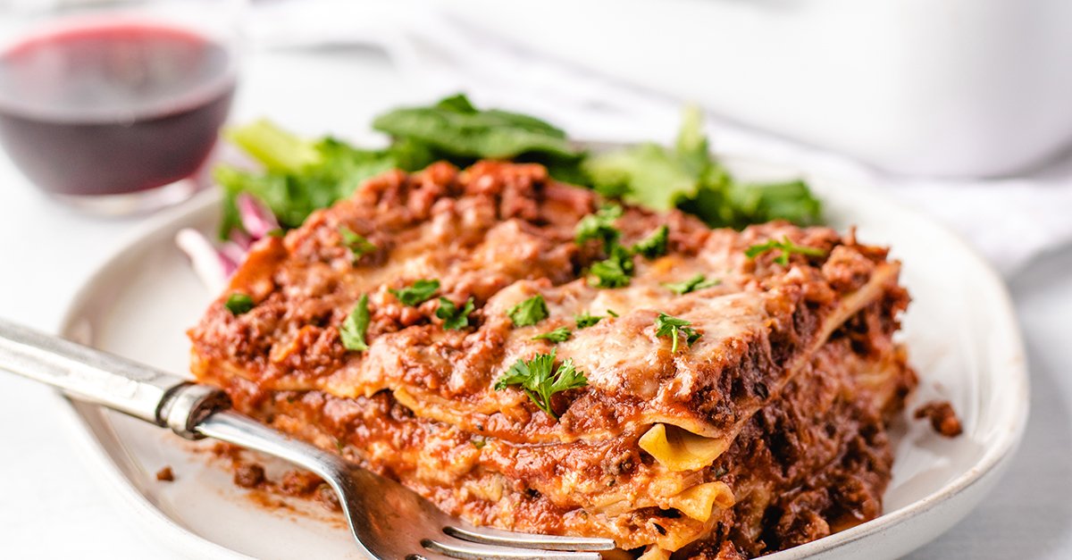 Venison Lasagna | Easy & Classic Recipe with Deer Meat Sauce