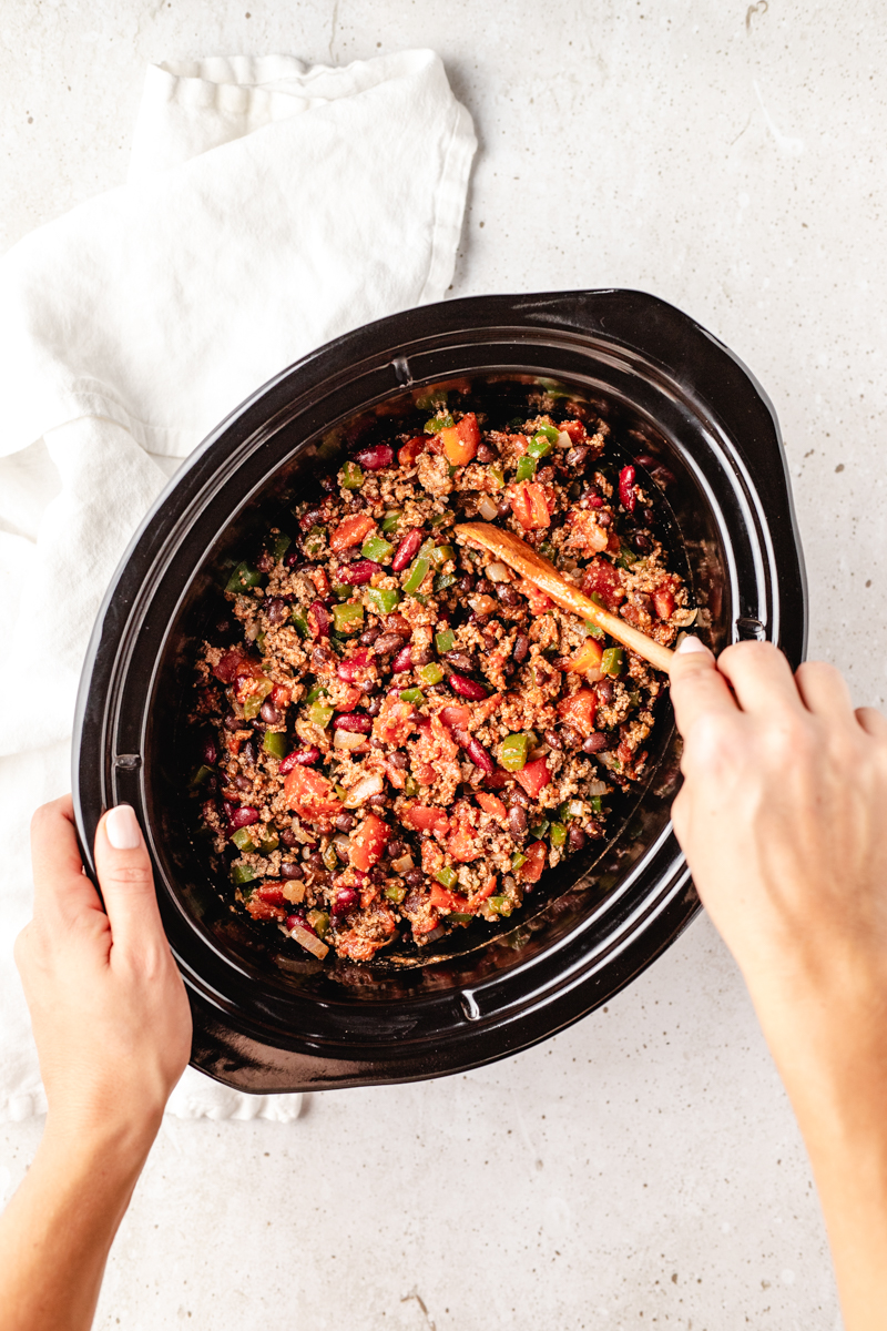 Venison Chili Crock Pot Recipe Slow Cooker Deer Chili Miss Allie's Kitchen